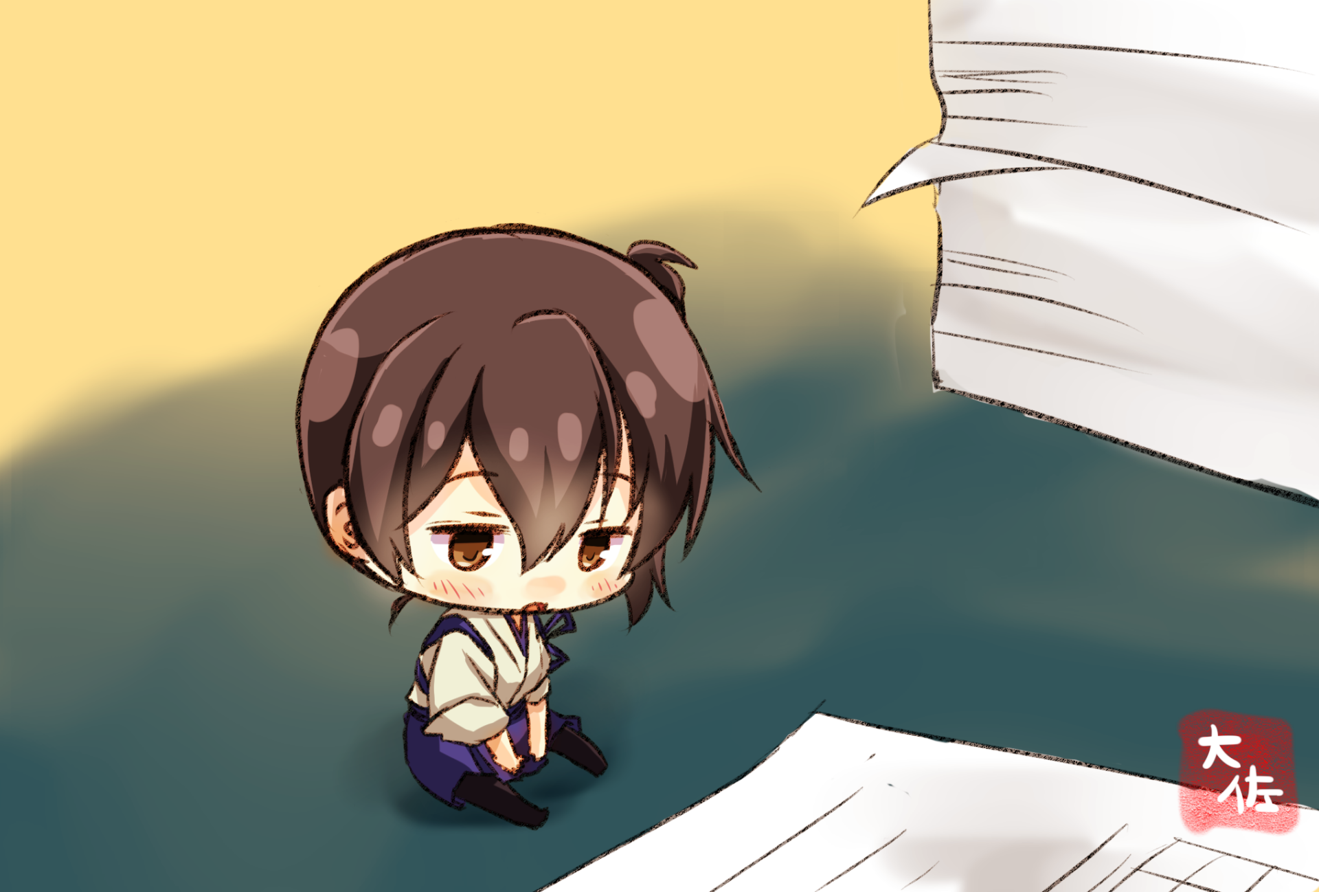 Download Kaga (Kancolle) Anime Kantai Collection HD Wallpaper