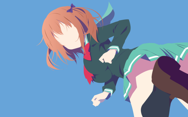 Anime The Devil Is a Part-Timer! Chiho Sasaki HD Wallpaper | Background Image