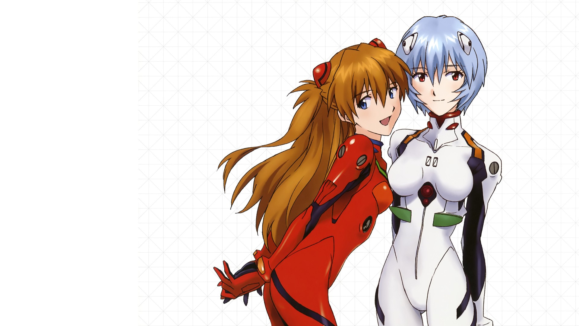 Download Rei Ayanami Asuka Langley Sohryu Anime Neon Genesis Evangelion Hd Wallpaper 4987