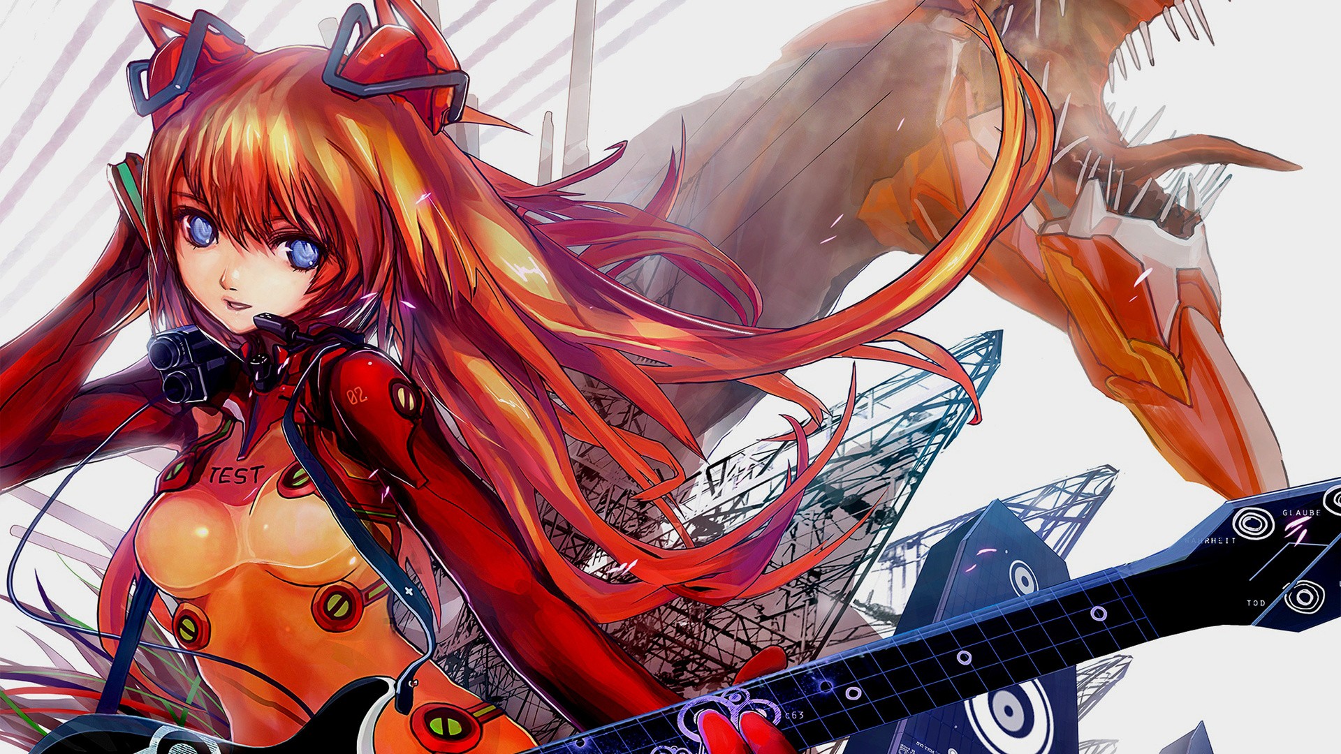 Download Asuka Langley Sohryu Anime Evangelion: 2.0 You Can (Not) Advance  HD Wallpaper