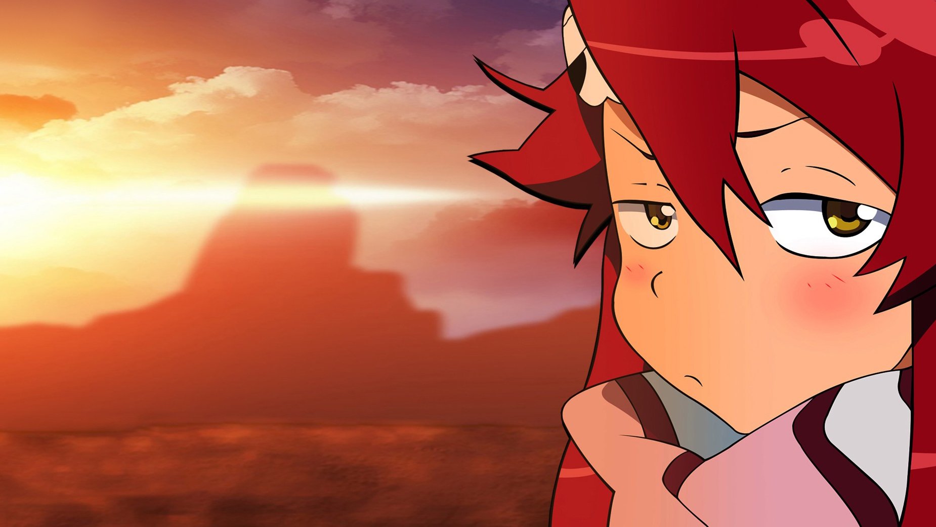 Download Yoko Littner Anime Tengen Toppa Gurren Lagann Wallpaper
