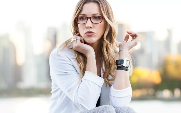 Celebrity Katie Cassidy HD Desktop Wallpaper | Background Image