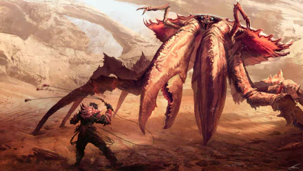 crustacean fight warrior fantasy creature fantasy warrior HD Desktop Wallpaper | Background Image