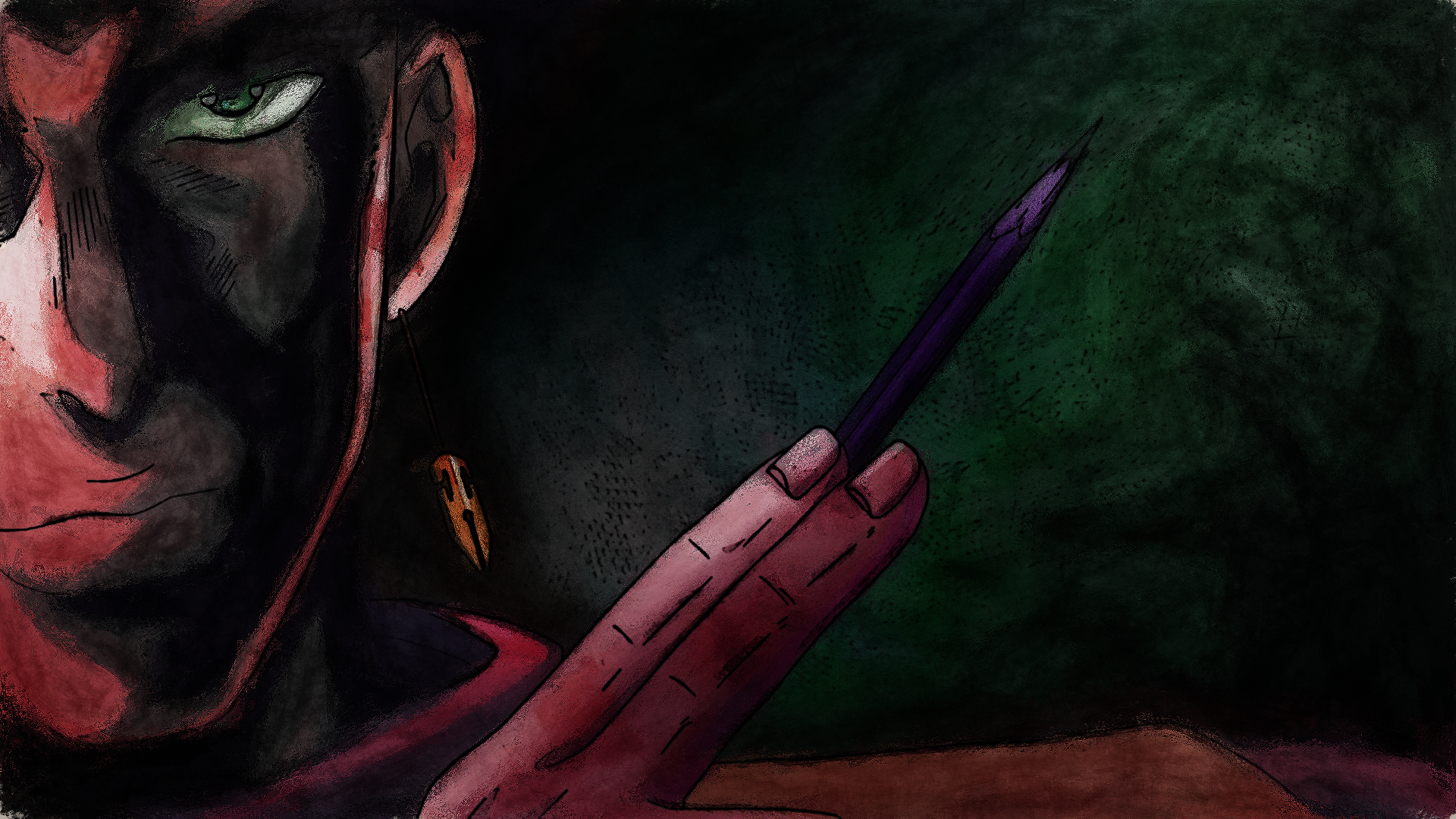 Download Rohan Kishibe Anime Jojo's Bizarre Adventure HD Wallpaper by Terumi Nishii