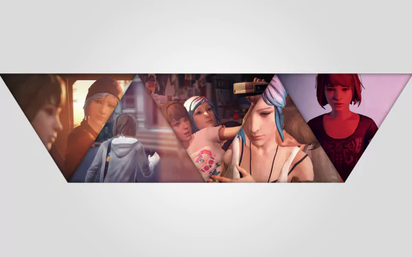 Life is Strange triangles by konrad__z