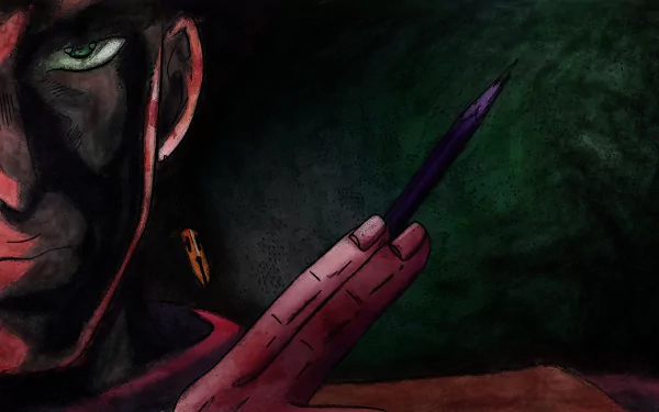 Rohan Kishibe Anime Jojo's Bizarre Adventure HD Desktop Wallpaper | Background Image