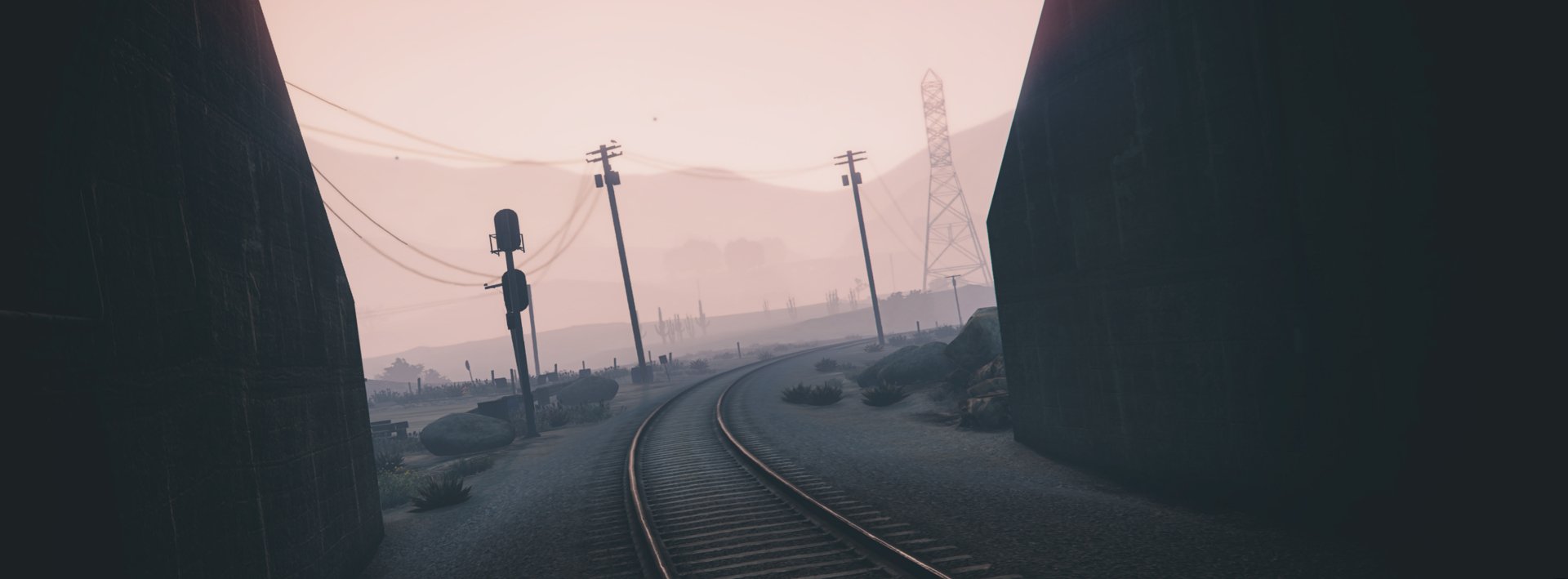 Download Railroad Video Game Grand Theft Auto V HD Wallpaper