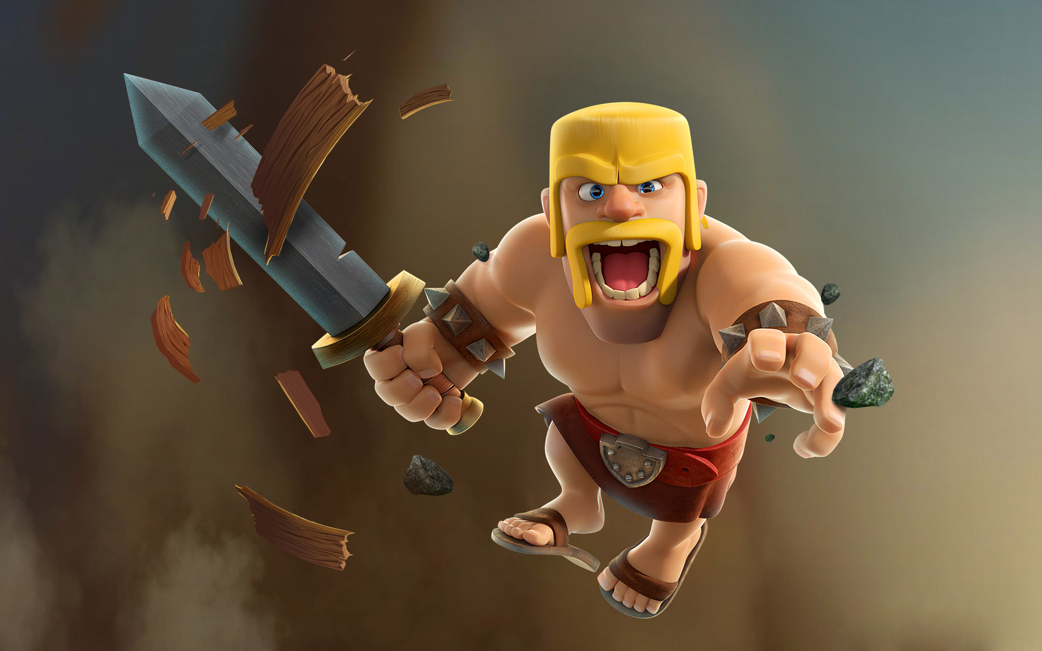Video Game Clash of Clans HD Wallpaper Background Image.
