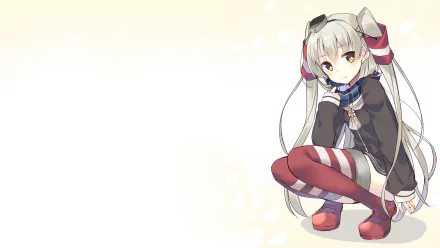 Amatsukaze (Kancolle) Anime Kantai Collection HD Desktop Wallpaper | Background Image