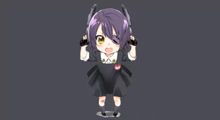 Tenryuu (Kancolle) Anime Kantai Collection HD Desktop Wallpaper | Background Image