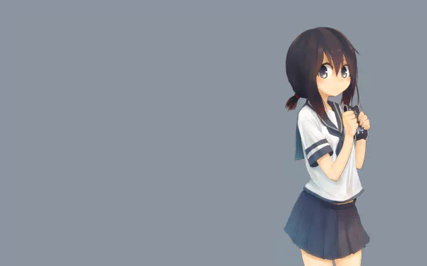 Fubuki (Kancolle) Anime Kantai Collection HD Desktop Wallpaper | Background Image
