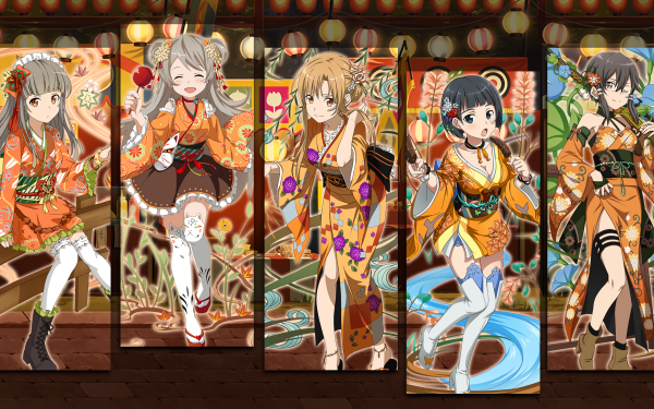 Anime Sword Art Online Sword Art Online: Memory Defrag Yukata HD Wallpaper | Background Image