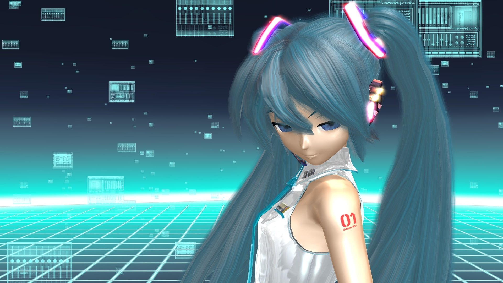 Hatsune Miku - PDA FT V3 (RL-16) HD Wallpaper | Background Image