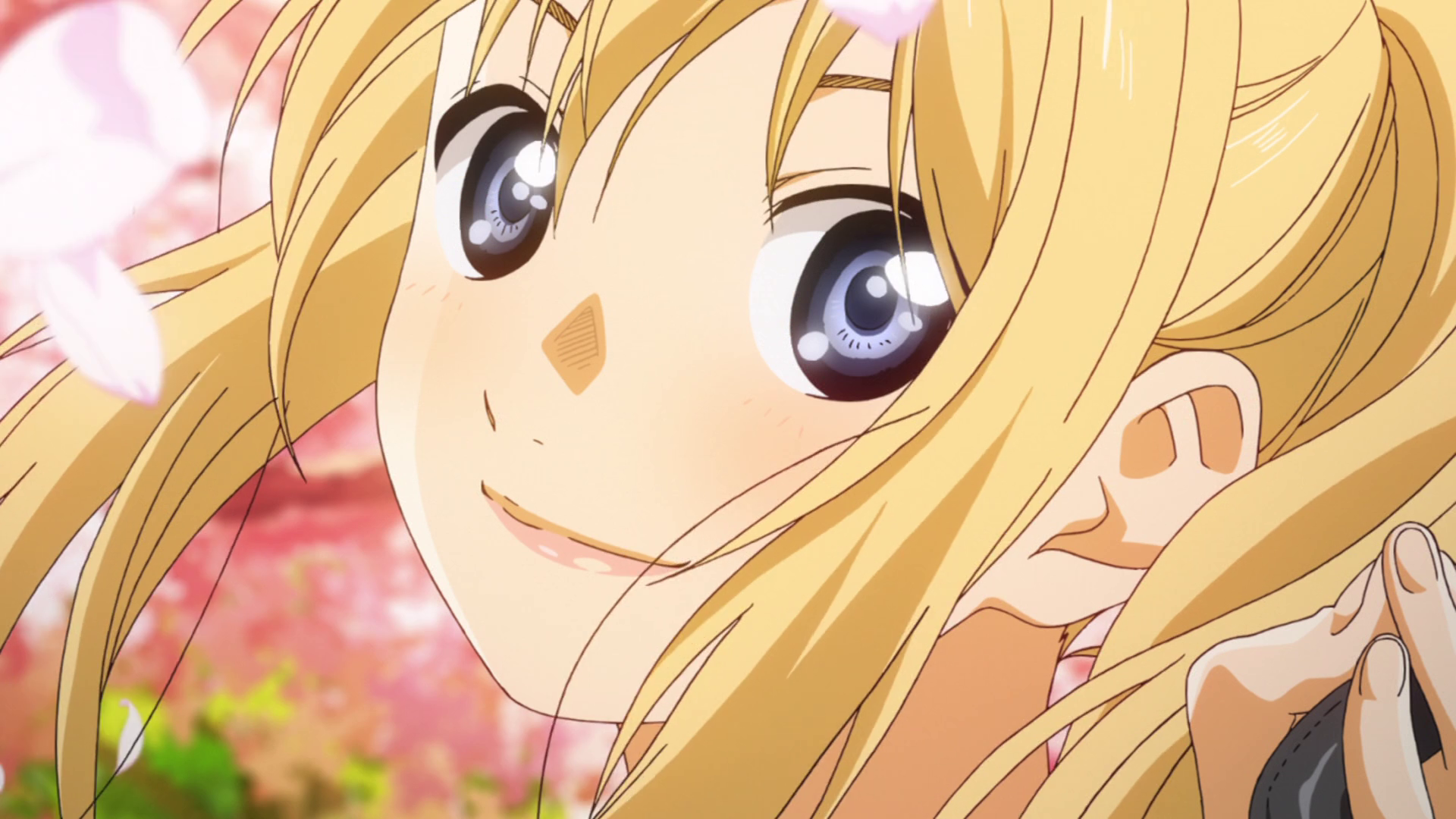 Download Kaori Miyazono Anime Your Lie In April HD Wallpaper