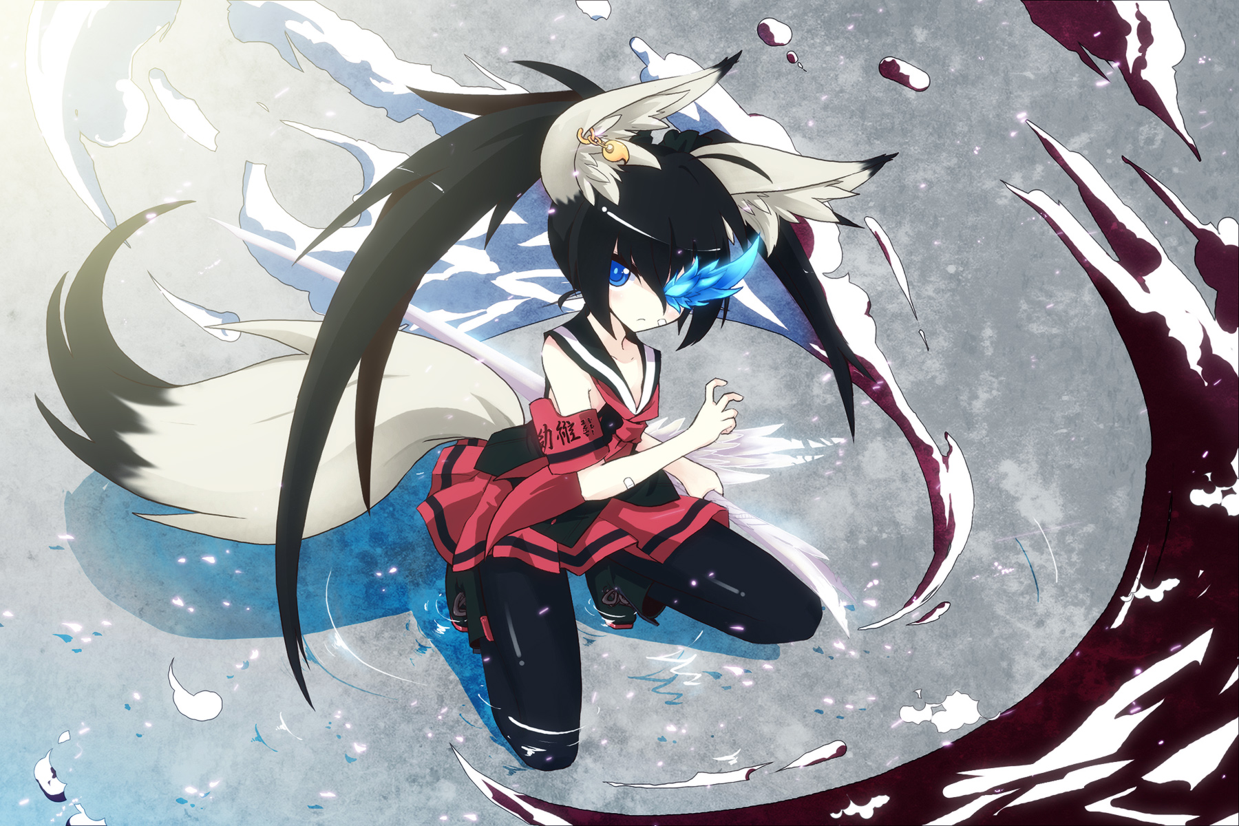 Download Anime Black Rock Shooter Wallpaper