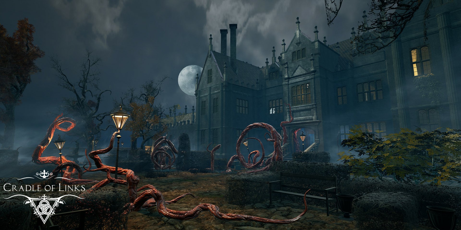 Download House Dark Video Game Cradle Of Links VR Dark Gaming Wallpaper by Eugene Tkachenko