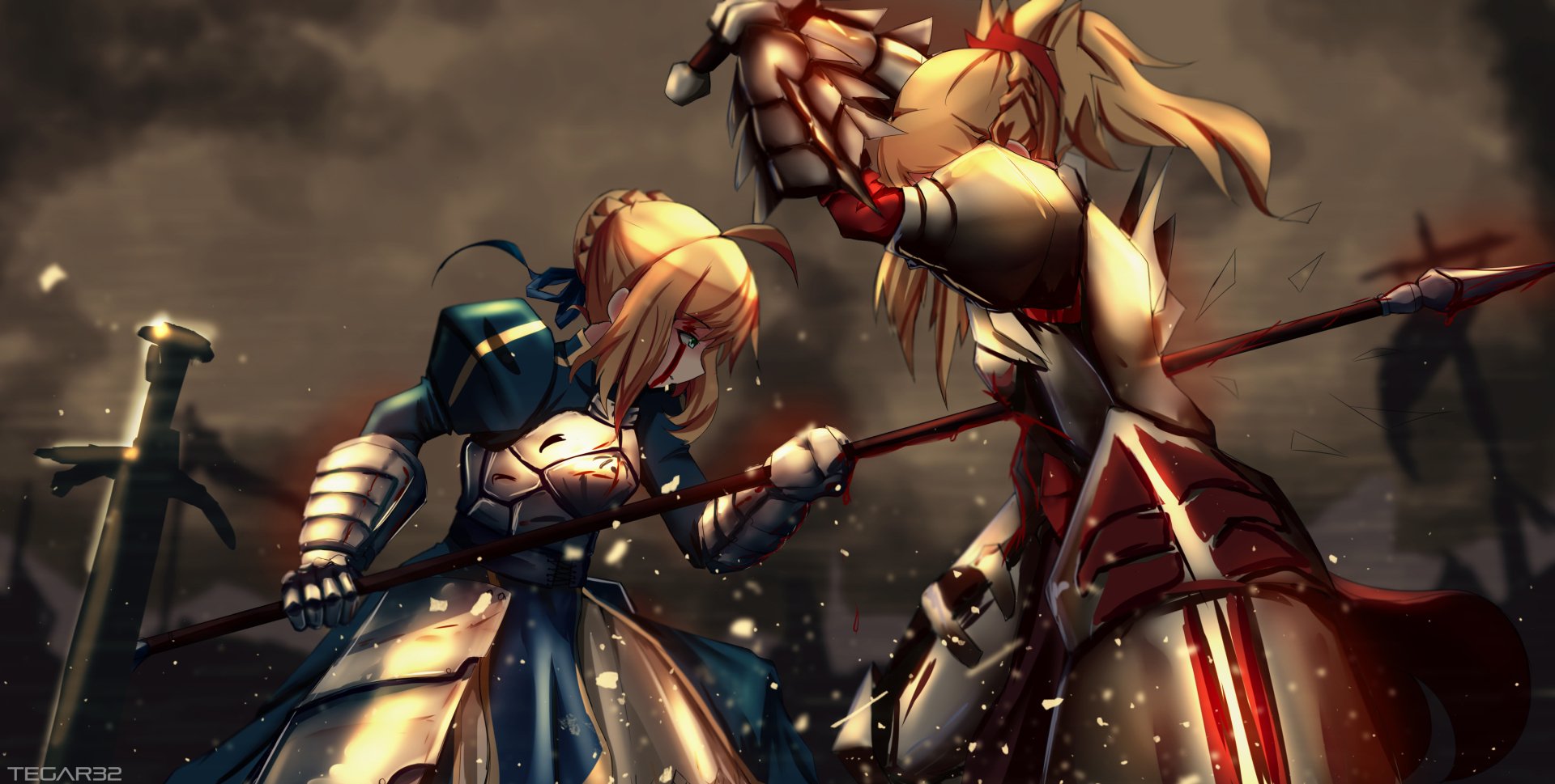 Fateapocrypha Hd Wallpaper Background Image 3508x1771