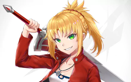 Mordred (Fate/Apocrypha) Saber of Red (Fate/Apocrypha) Anime Fate/Apocrypha HD Desktop Wallpaper | Background Image