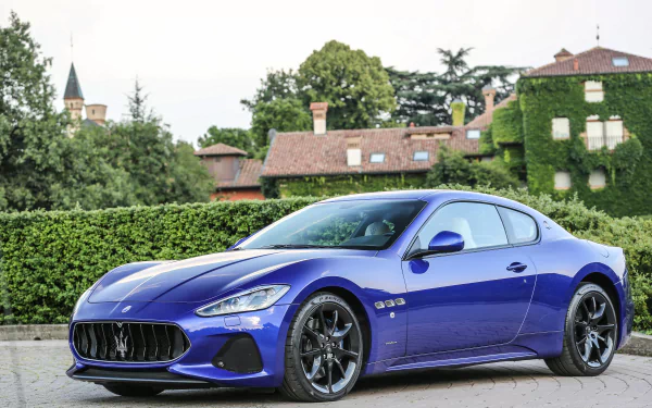  Blue Maserati GranTurismo