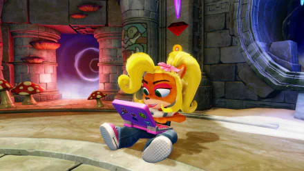 Coco Bandicoot video game Crash Bandicoot N. Sane Trilogy HD Desktop Wallpaper | Background Image
