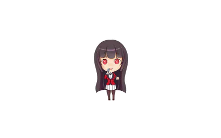 Yumeko Jabami Anime Kakegurui HD Desktop Wallpaper | Background Image
