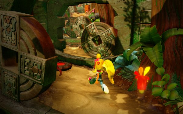 Video Game Crash Bandicoot N. Sane Trilogy Coco Bandicoot Aku Aku HD Wallpaper | Background Image