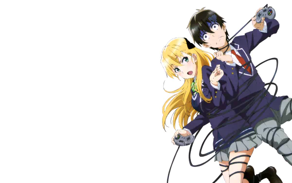 Keita Amano Karen Tendou Anime gamer HD Desktop Wallpaper | Background Image