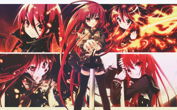 Shana (Shakugan No Shana) Anime Shakugan No Shana HD Desktop Wallpaper | Background Image