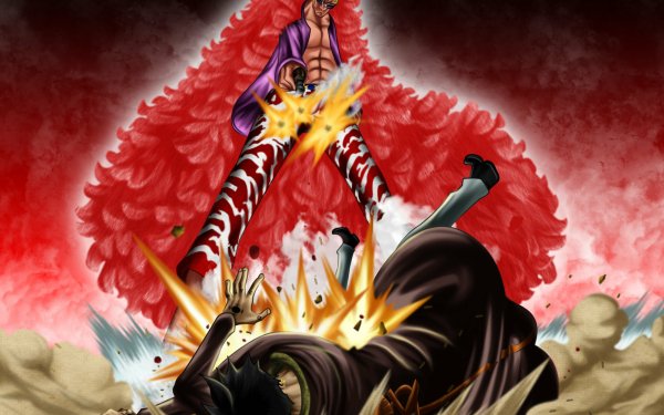 Anime One Piece Trafalgar Law Donquixote Doflamingo HD Wallpaper | Background Image