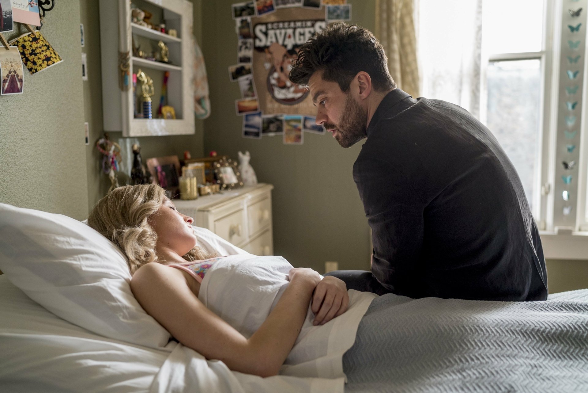 Download Dominic Cooper Jesse Custer TV Show Preacher 4k Ultra HD Wallpaper