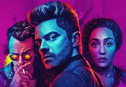 Tulip O'Hare Ruth Negga Cassidy (Preacher) Joseph Gilgun Dominic Cooper Jesse Custer TV Show preacher HD Desktop Wallpaper | Background Image