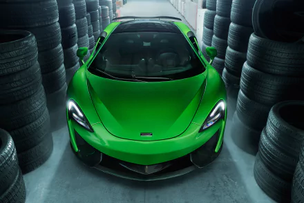 supercar green car car McLaren vehicle McLaren 570GT HD Desktop Wallpaper | Background Image