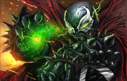 Comic hellspawn HD Desktop Wallpaper | Background Image