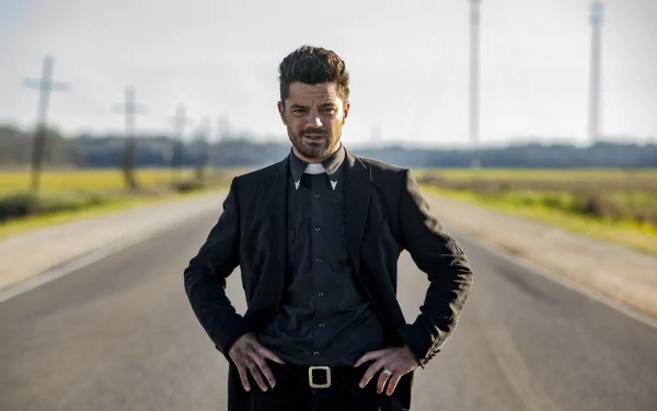 Jesse Custer Dominic Cooper TV Show preacher HD Desktop Wallpaper | Background Image