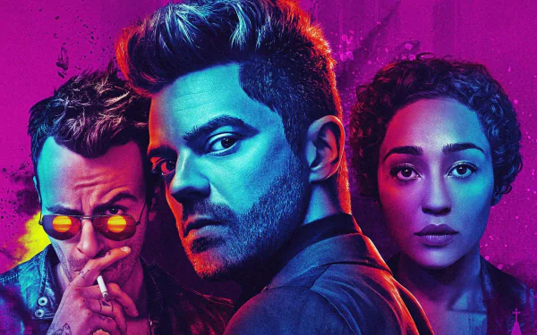 Tulip O'Hare Ruth Negga Cassidy (Preacher) Joseph Gilgun Dominic Cooper Jesse Custer TV Show preacher HD Desktop Wallpaper | Background Image