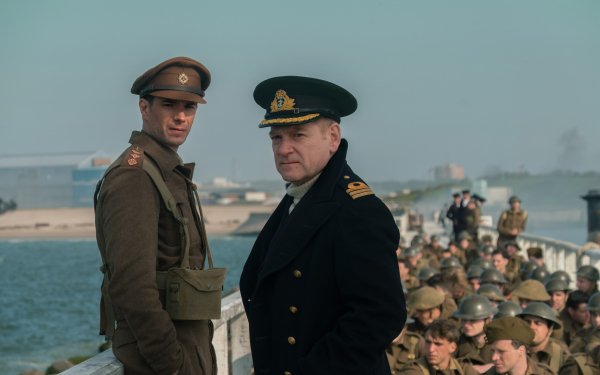 Movie Dunkirk Kenneth Branagh James D'Arcy HD Wallpaper | Background Image