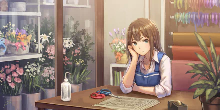 Rin Shibuya Anime The iDOLM@STER Cinderella Girls HD Desktop Wallpaper | Background Image