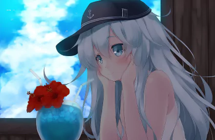 Hibiki (Kancolle) Anime Kantai Collection HD Desktop Wallpaper | Background Image