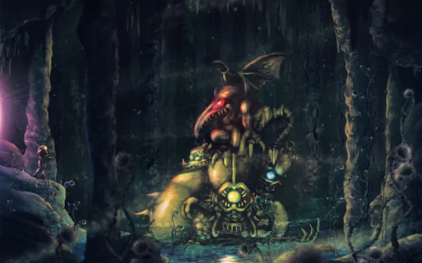  Super Metroid - Golden Statue by Mikael Aguirre