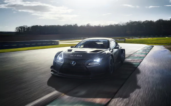 silver car race car car Lexus Lexus RC F GT3 vehicle Lexus RC HD Desktop Wallpaper | Background Image