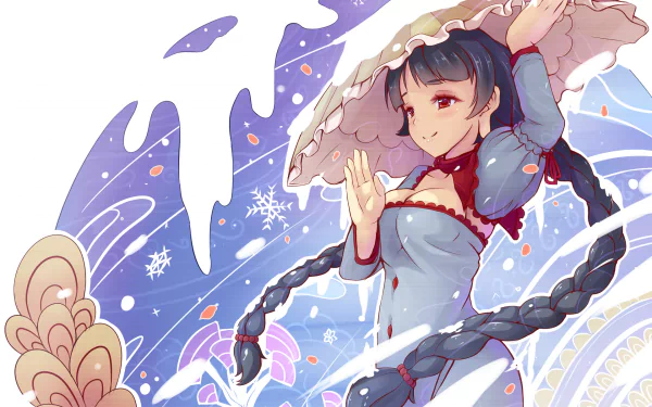 Narumi Yatadera Anime Touhou HD Desktop Wallpaper | Background Image