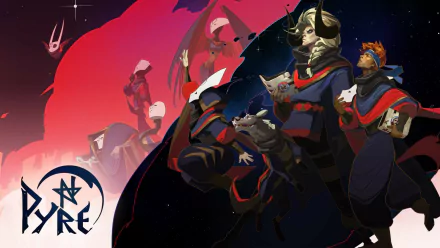 Rukey Greentail Hedwyn (Pyre) Jodariel (Pyre) video game Pyre HD Desktop Wallpaper | Background Image