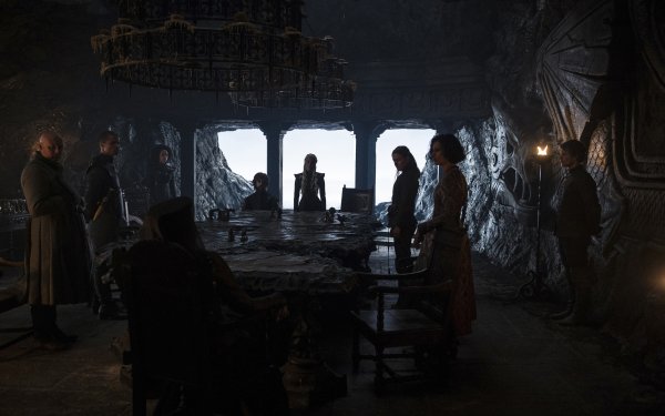 TV Show Game Of Thrones Lord Varys Missandei Tyrion Lannister Yara Greyjoy Ellaria Sand Theon Greyjoy Conleth Hill Nathalie Emmanuel Peter Dinklage Daenerys Targaryen Emilia Clarke Gemma Whelan Indira Varma Alfie Allen Olenna Tyrell Diana Rigg Grey Worm Jacob Anderson HD Wallpaper | Background Image