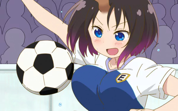 Elma (Miss Kobayashi's Dragon Maid) Anime Miss Kobayashi's Dragon Maid HD Desktop Wallpaper | Background Image