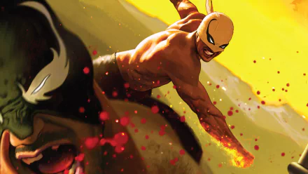 Comic Iron Fist HD Desktop Wallpaper | Background Image