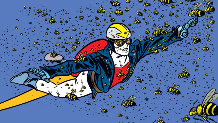 Comic Madman HD Desktop Wallpaper | Background Image