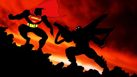 The Dark Knight Returns Superman Batman Comic batman: the dark knight returns HD Desktop Wallpaper | Background Image