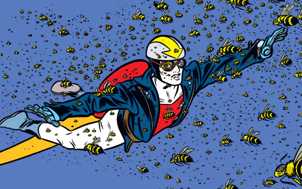 Comic Madman HD Desktop Wallpaper | Background Image