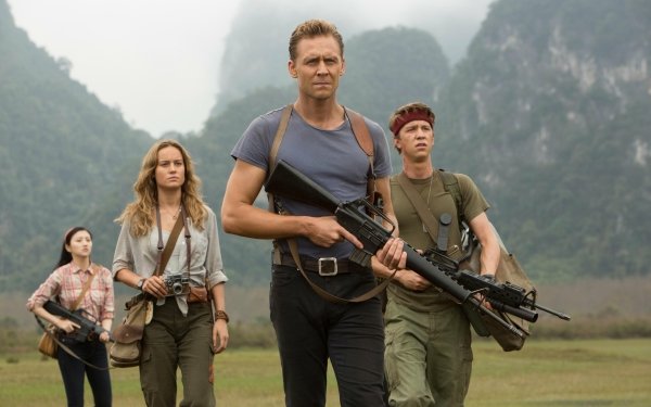 Movie Kong: Skull Island Brie Larson Tom Hiddleston HD Wallpaper | Background Image