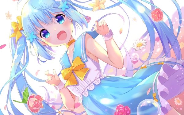 Anime Vocaloid Hatsune Miku HD Wallpaper | Background Image